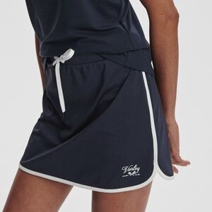 Varley Archer Mid- Rise Skort- Blue Nights